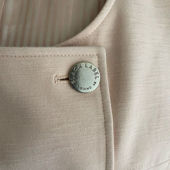 Chico’s BLACK LABEL Slub Cropped Jacket - Picture 3 of 11